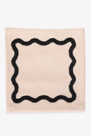 Coaster with Wiggle Detail - Carina Home