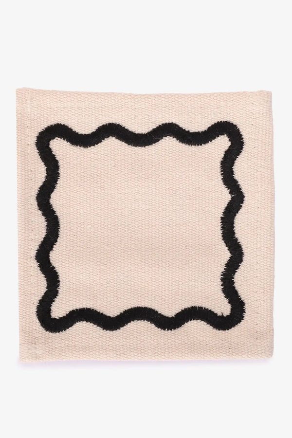 Coaster with Wiggle Detail - Carina Home