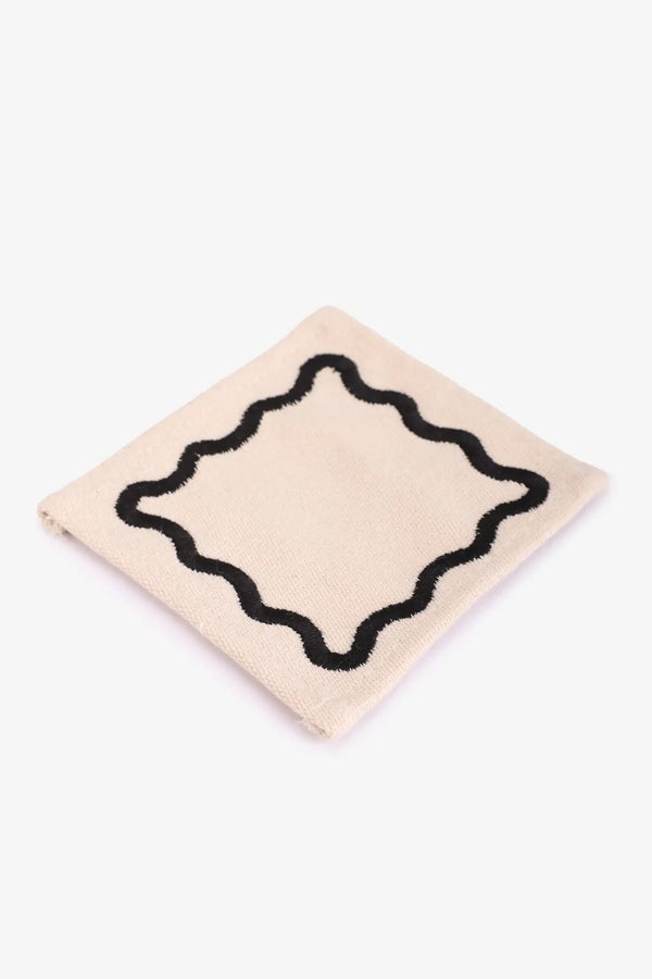 Coaster with Wiggle Detail - Carina Home