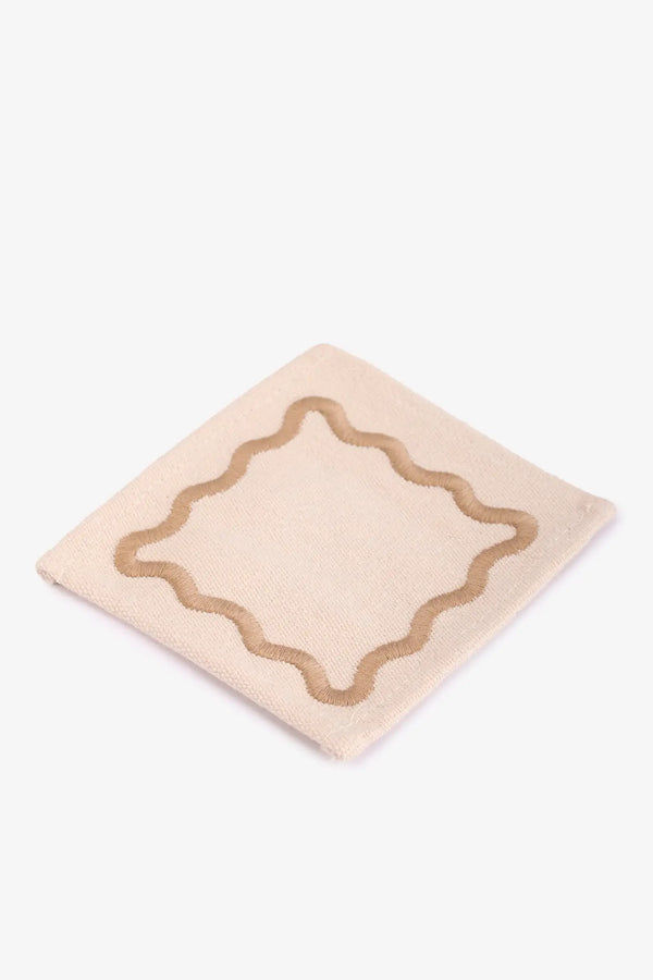 Coaster with Wiggle Detail - Carina Home