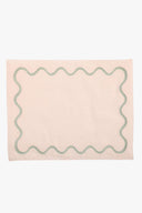 Placemat with Wiggle Pattern - Carina Home