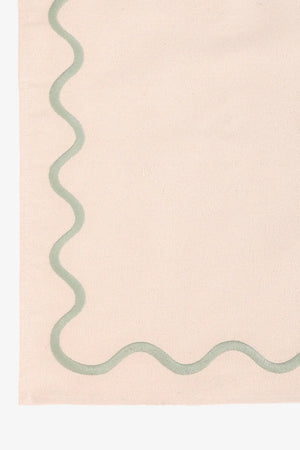 Placemat with Wiggle Pattern - Carina Home