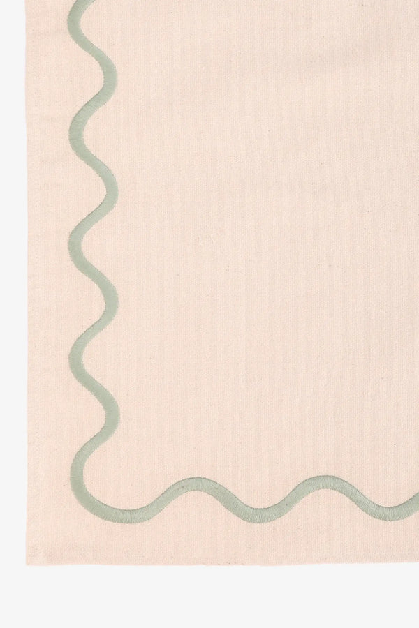 Placemat with Wiggle Pattern - Carina Home