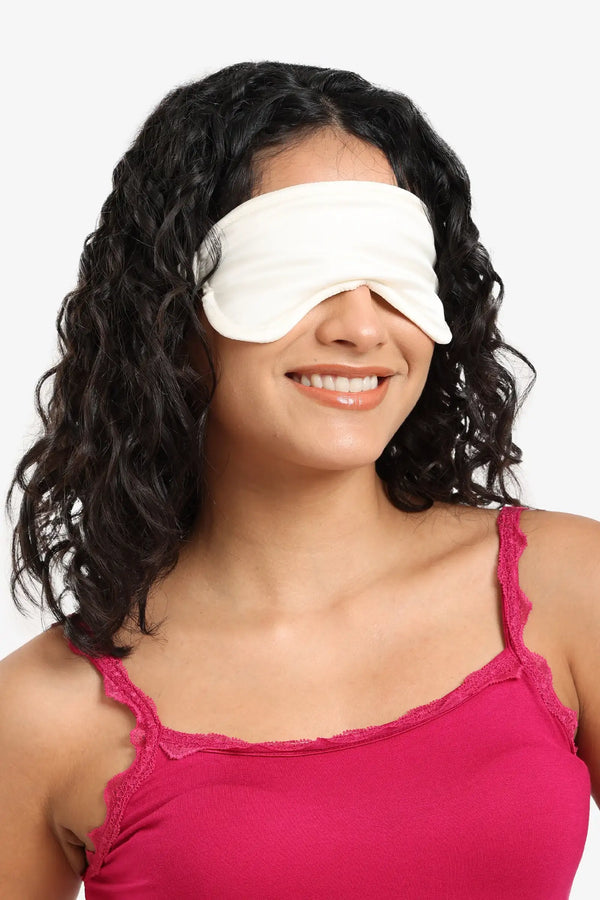 Padded Satin Eye Mask - Carina Home