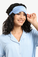 Padded Satin Eye Mask - Carina Home