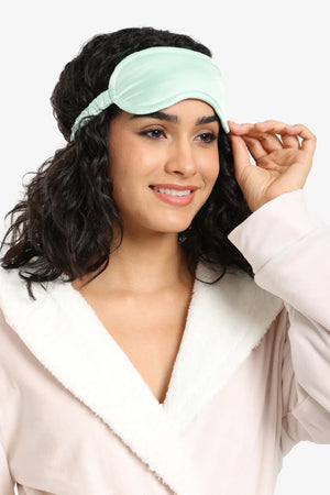 Padded Satin Eye Mask - Carina Home