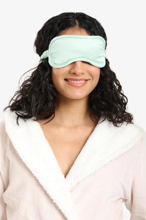 Padded Satin Eye Mask - Carina Home