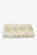 Embroidered Guest Towels (Pack of 4)