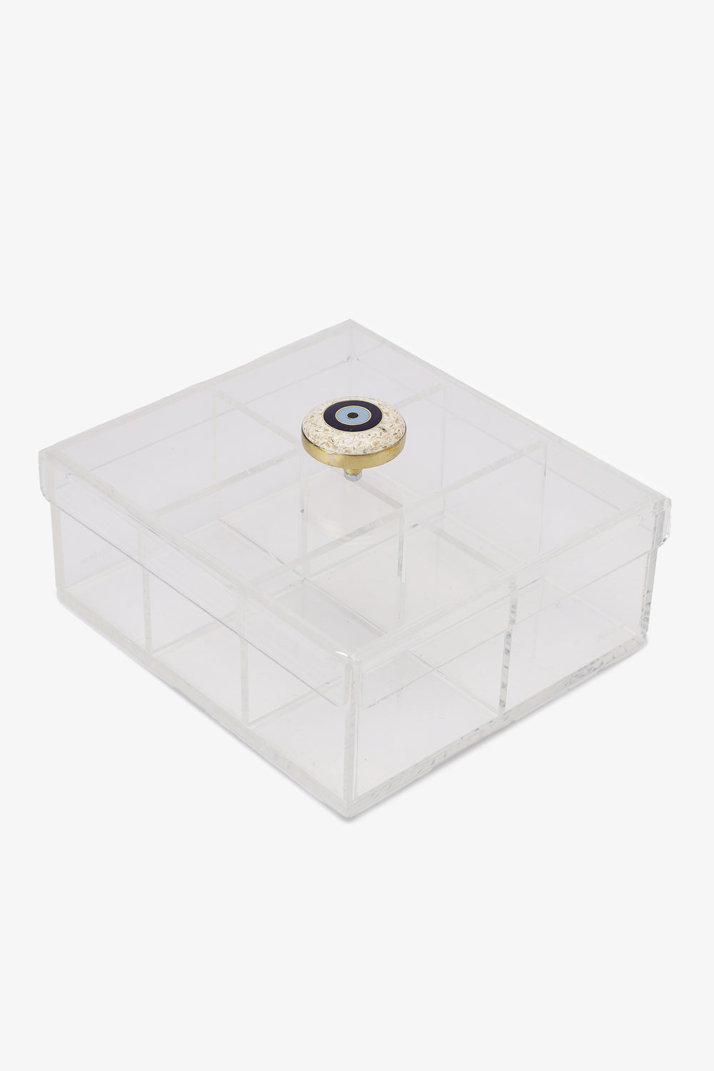 Clear Plexi Tea Organizer Box