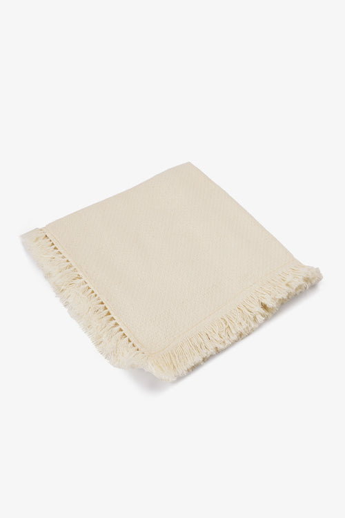 Fringed Linen Cushion Cover