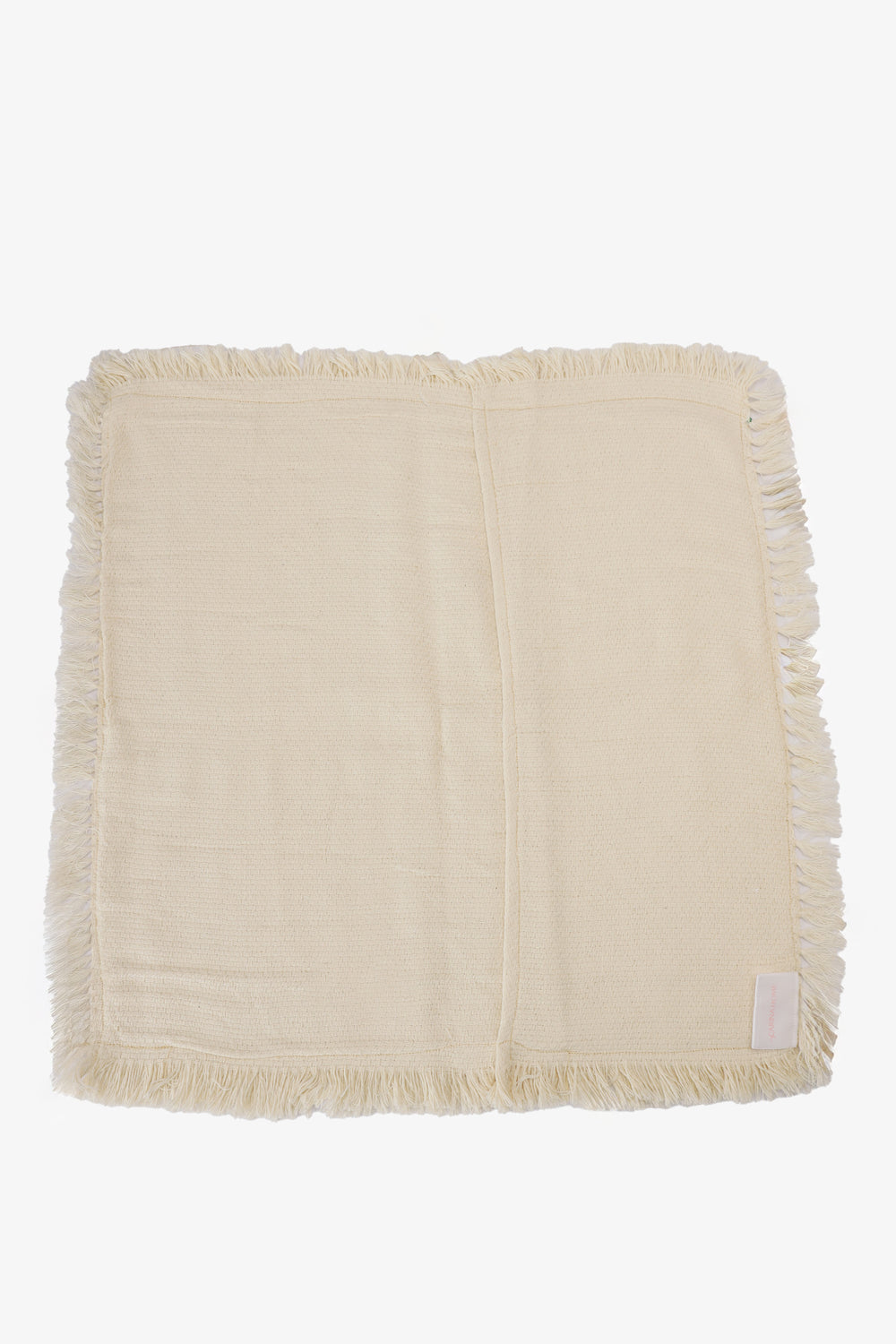 Fringed Linen Cushion Cover