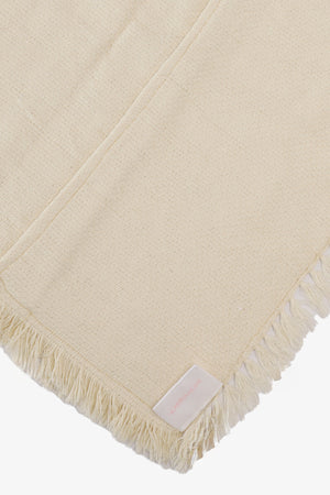 Fringed Linen Cushion Cover