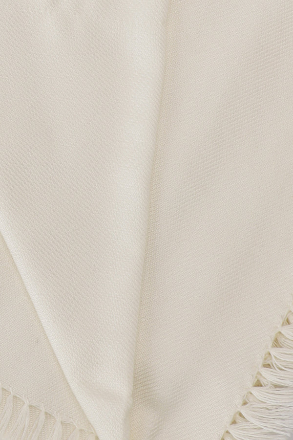 Fringed Cotton Table Runner