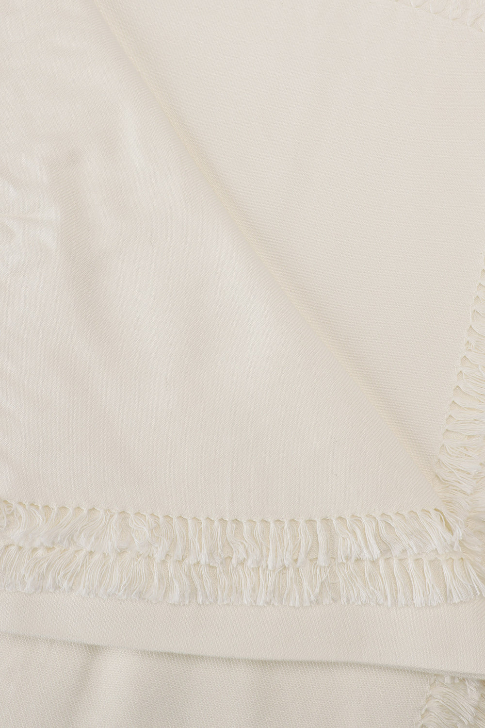 Fringed Cotton Table Cover