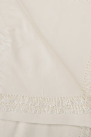 Fringed Cotton Table Cover