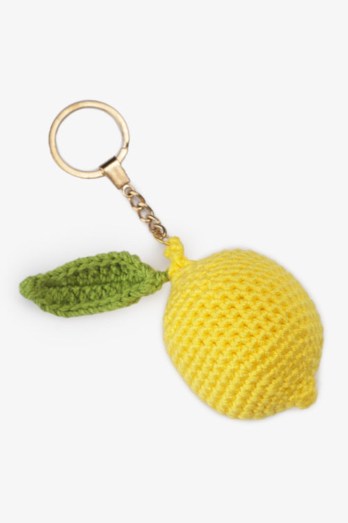Handmade Lemon Keychain