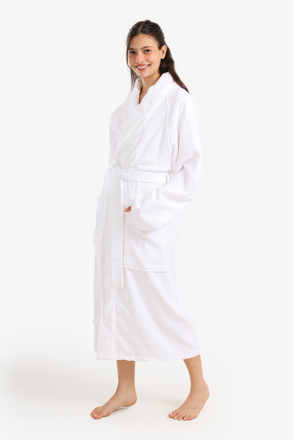 Textured Bath Robe