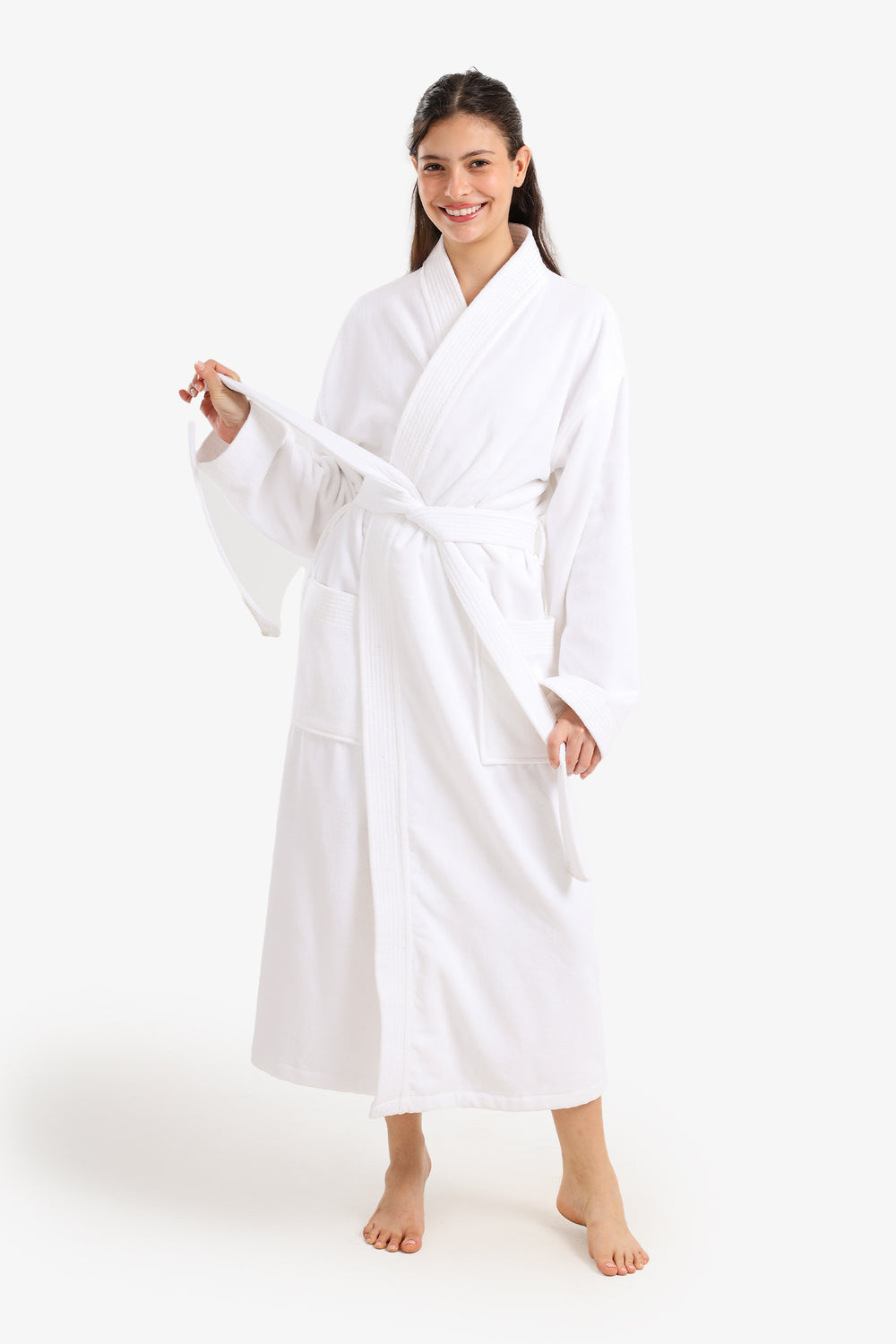 Classic Bath Robe with Pockets