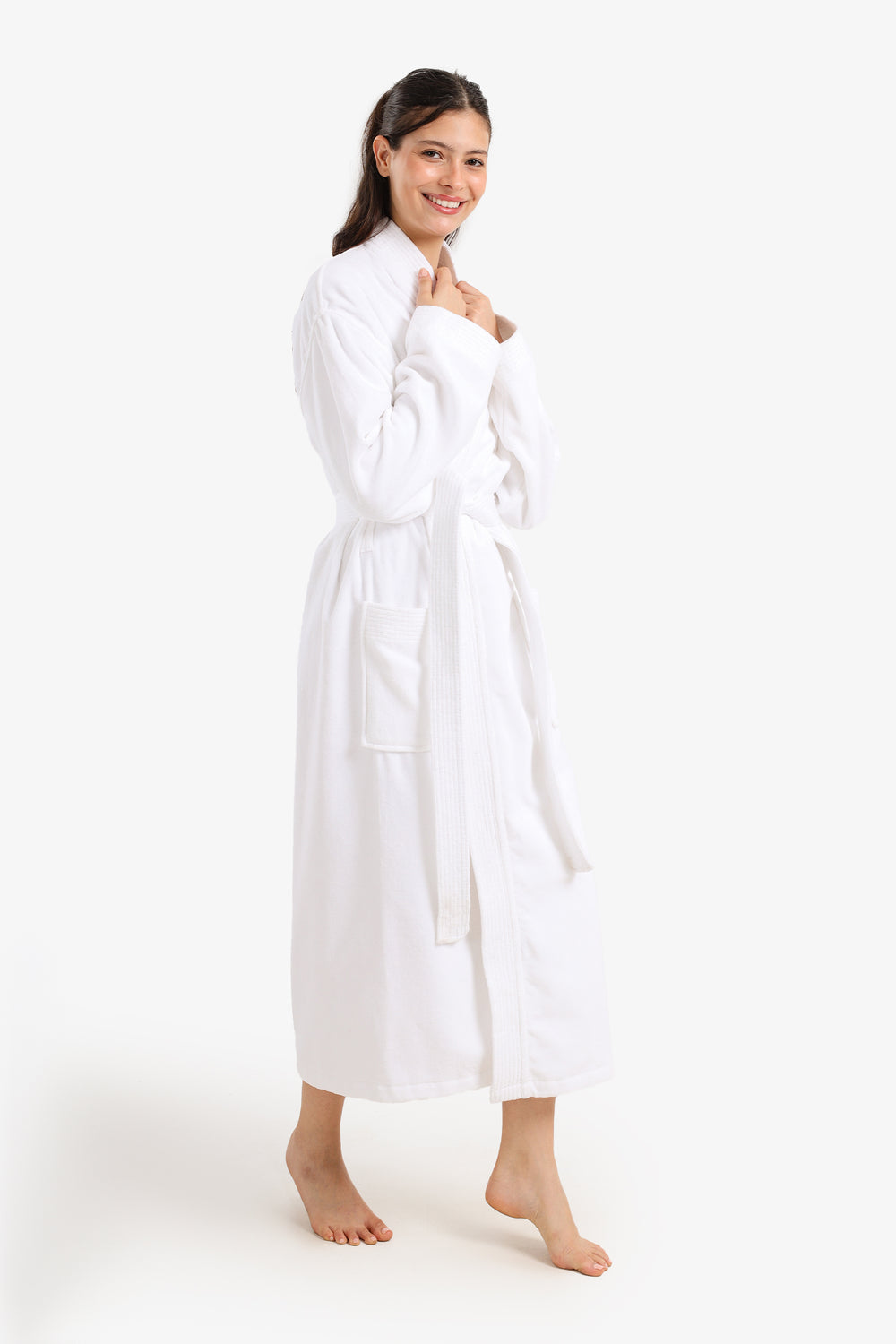 Classic Bath Robe with Pockets