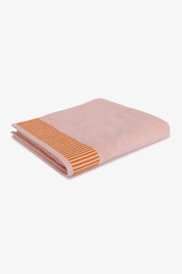 Striped Border Towel (70 x 140 cm)