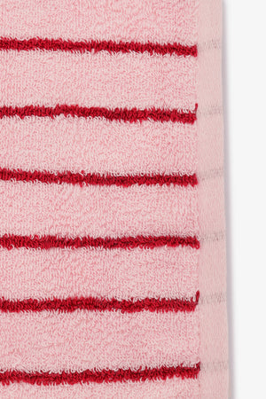 Contrast Striped Towel