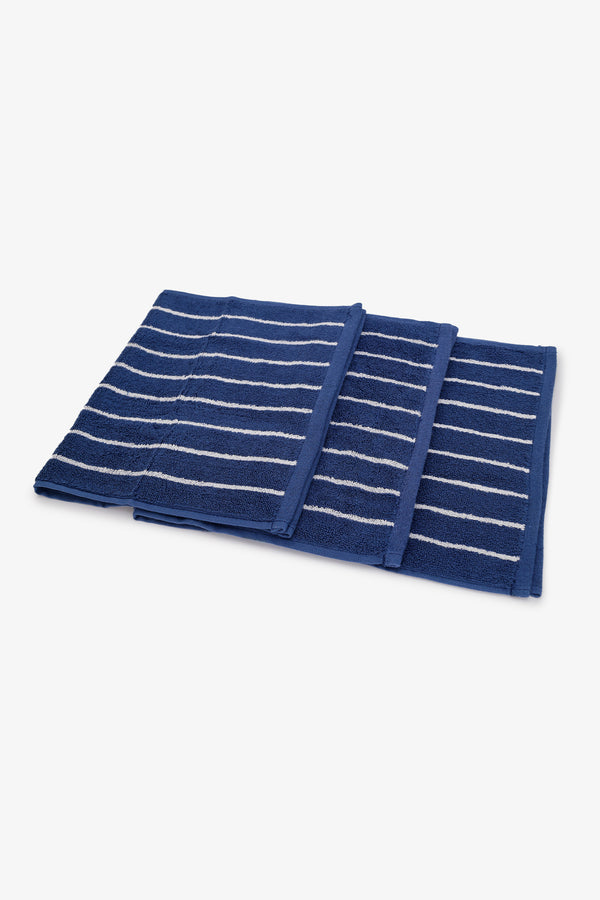 Pinstripe Towels (Pack of 3)