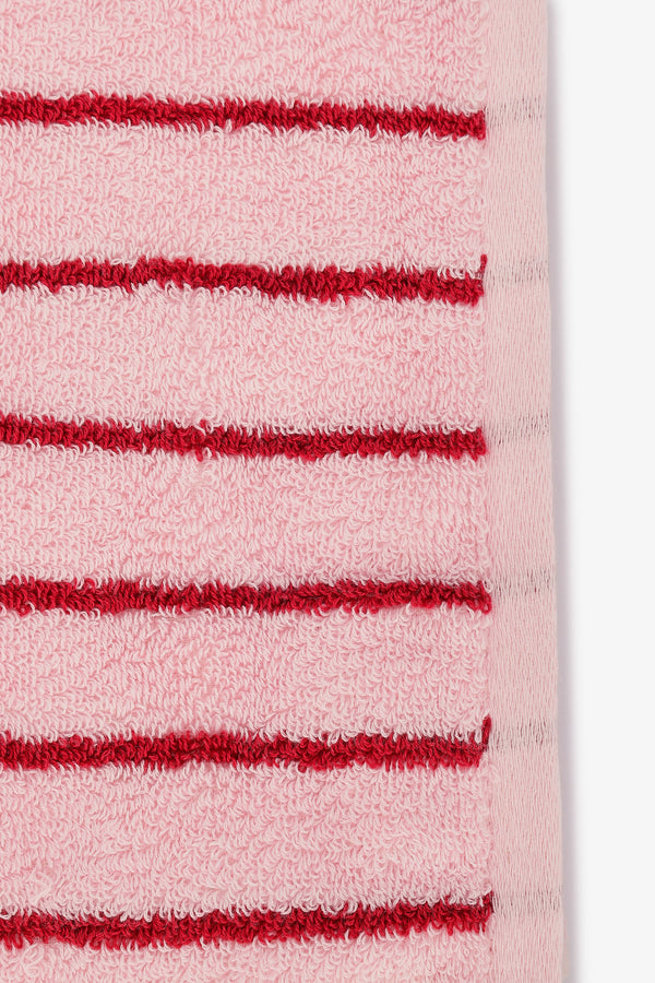 Contrast Striped Towels (Pack of 3)
