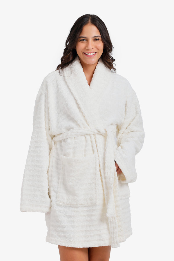 Self-Pattern Bath Robe