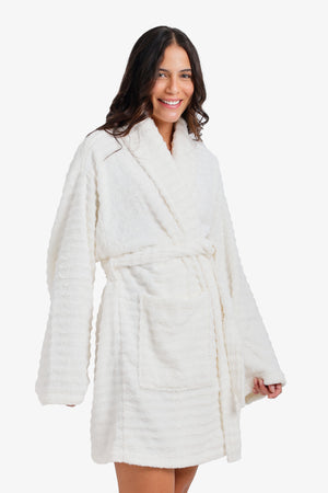 Self-Pattern Bath Robe