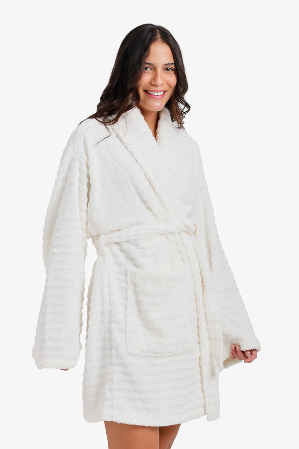 Self-Pattern Bath Robe