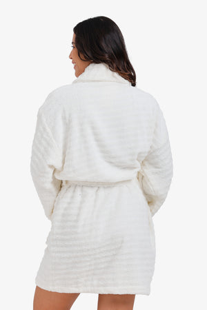 Self-Pattern Bath Robe