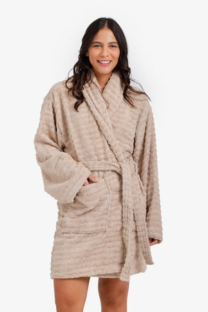 Self-Pattern Bath Robe
