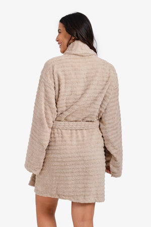 Self-Pattern Bath Robe