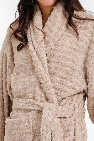 Self-Pattern Bath Robe