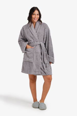 Self-Pattern Bath Robe