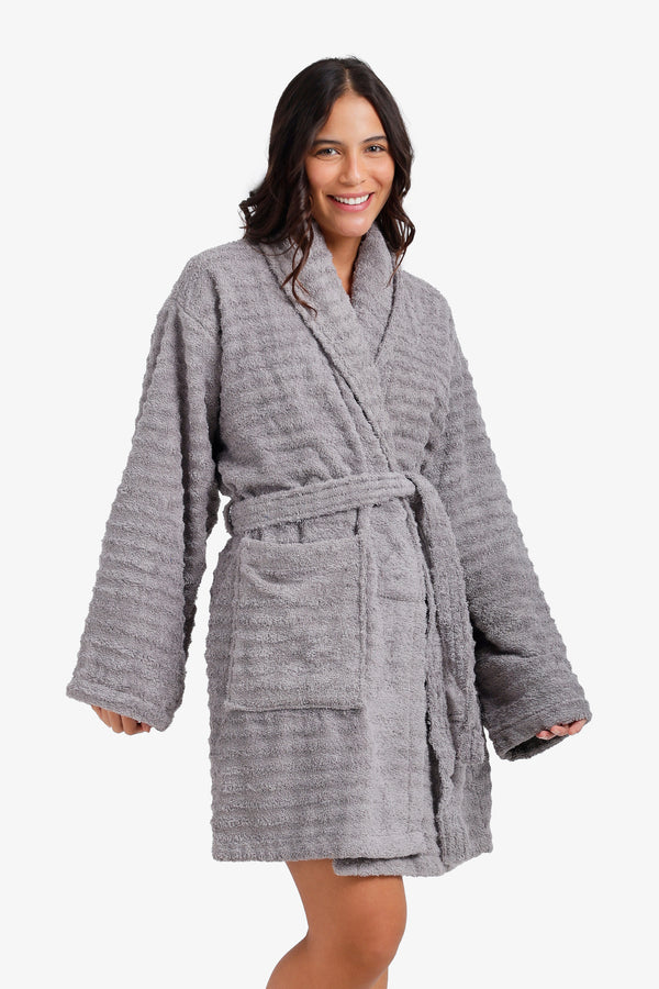 Self-Pattern Bath Robe