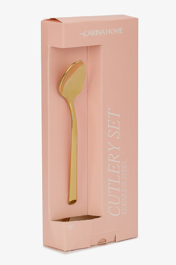 Golden Tea Spoon Set (Pack of 6)