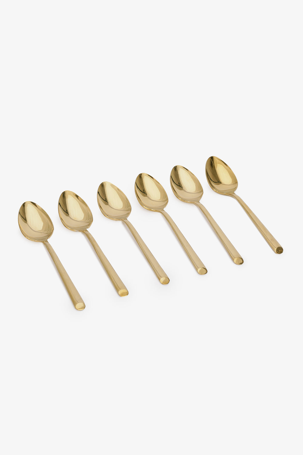 Golden Table Spoon Set (Pack of 6)