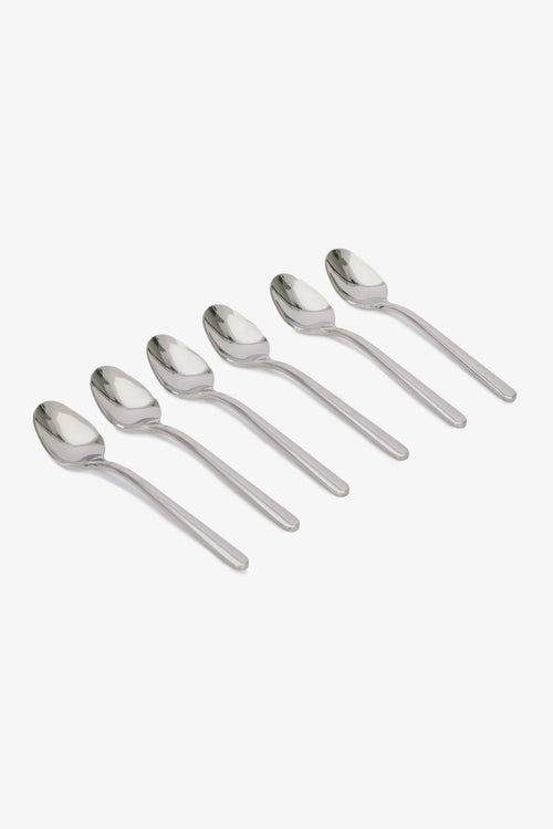 Silver Tea Spoon Set (Pack of 6)