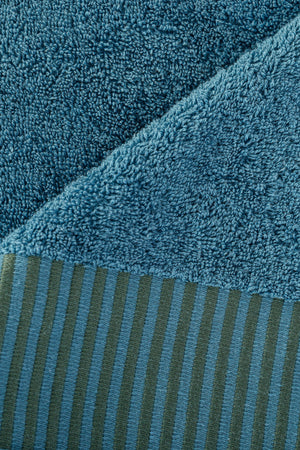 Striped Border Towel