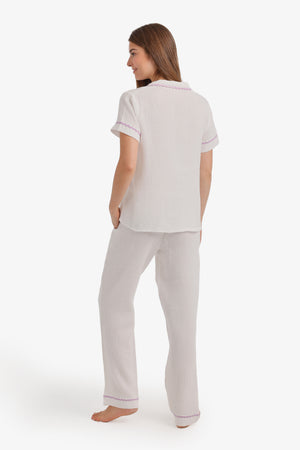 Scalloped Crinkle Pyjama