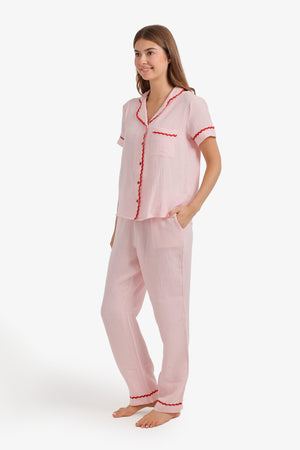 Scalloped Crinkle Pyjama
