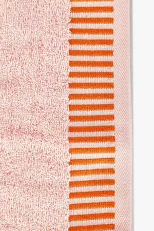 Striped Border Towels (Pack of 3)