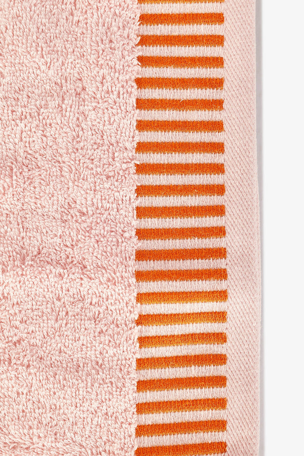 Striped Border Towels (Pack of 3)