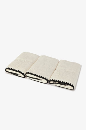 Trimmed Towels (Pack of 3)