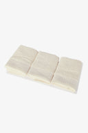 Striped Border Towels (Pack of 3)