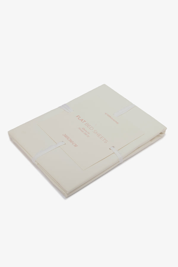 Percale Flat Queen Bedsheet (TC200)