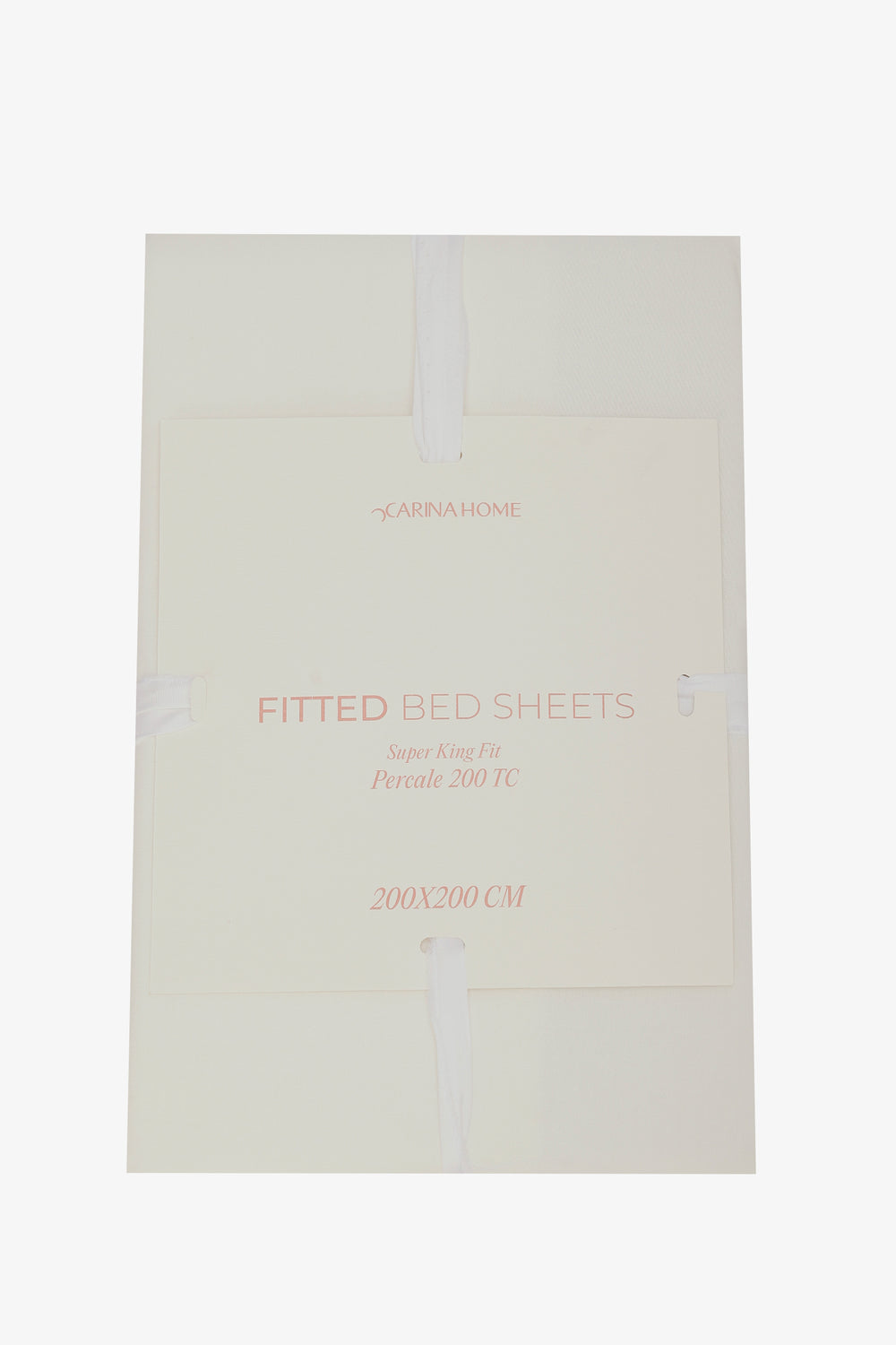 Percale Fitted Super King Bedsheet (TC200)