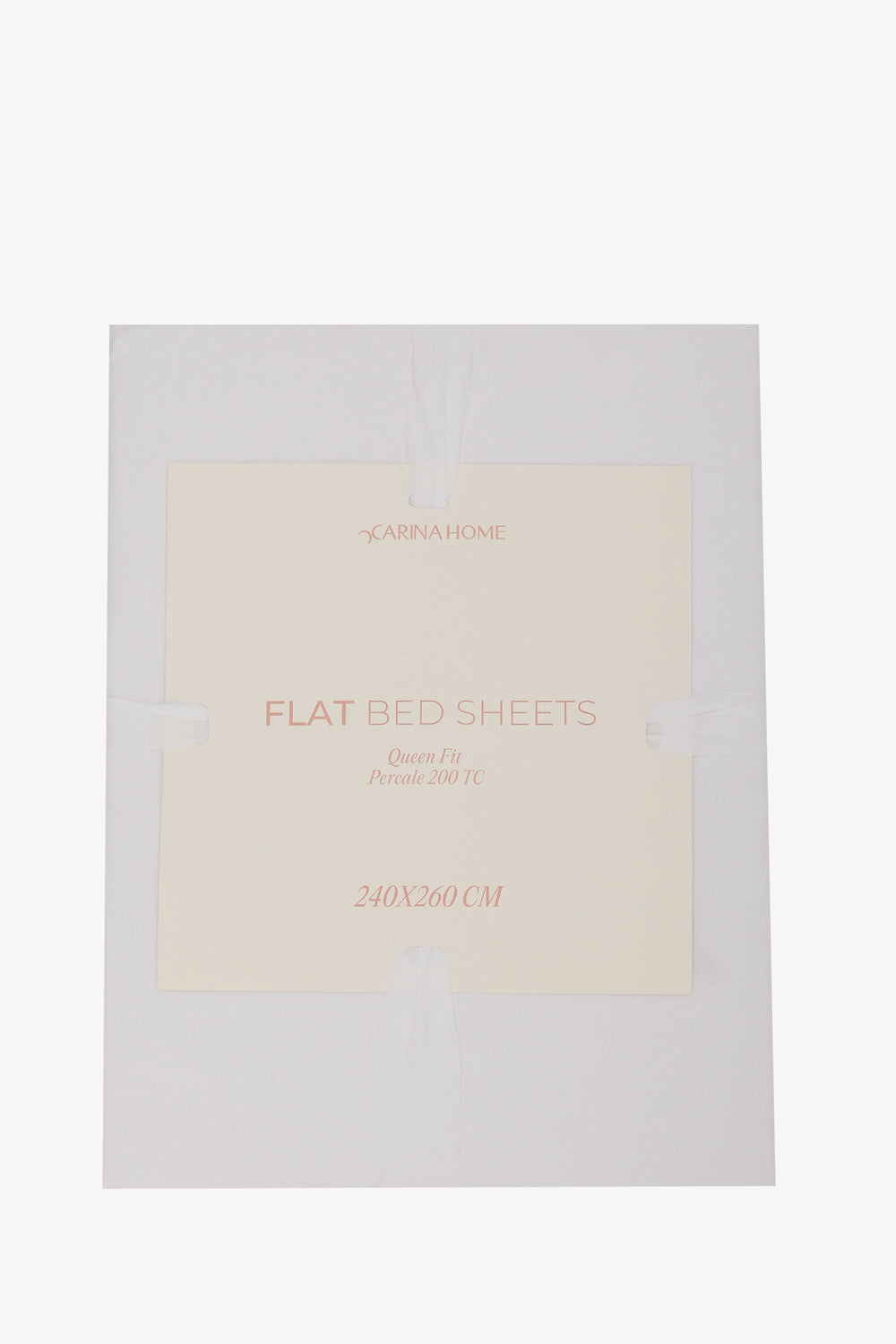 Percale Flat Queen Bedsheet (TC200)