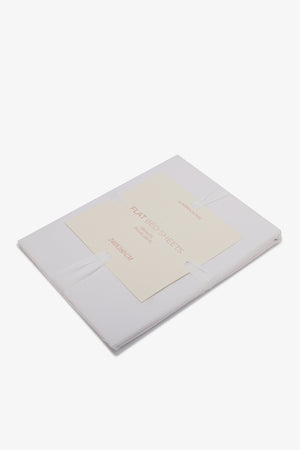Percale Flat Queen Bedsheet (TC200)